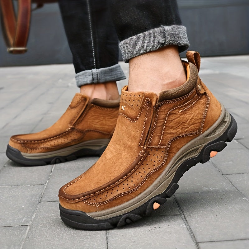 Comfy Vintage High Top Loafer Shoes