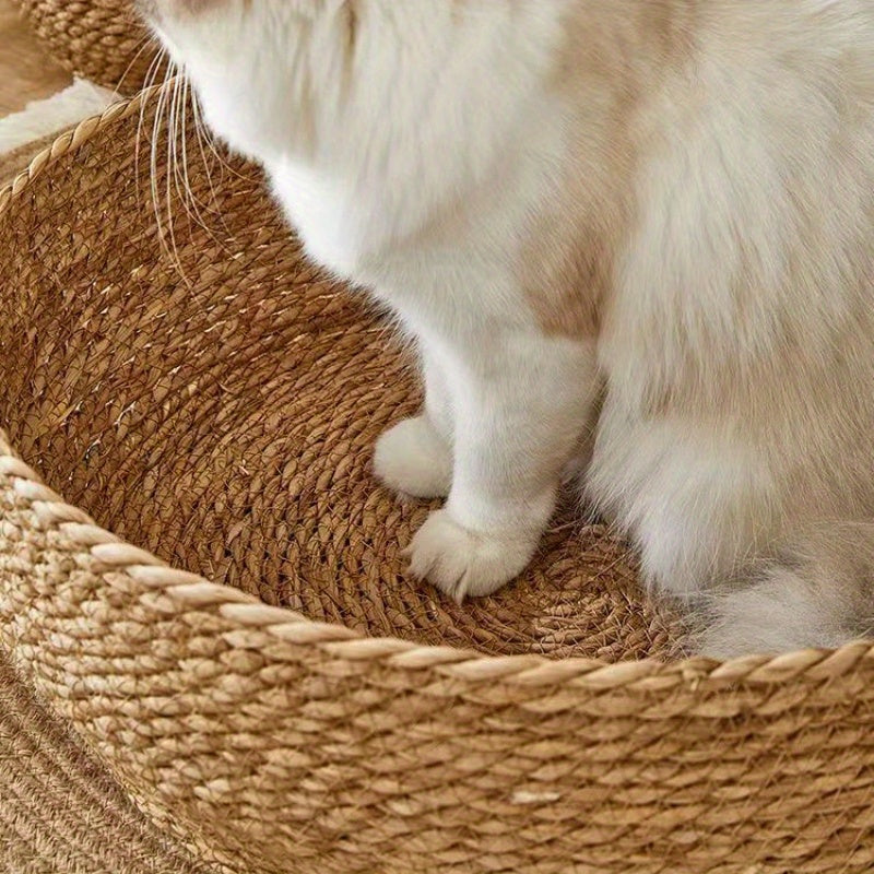 2-Pack Deluxe Linen Cat Beds