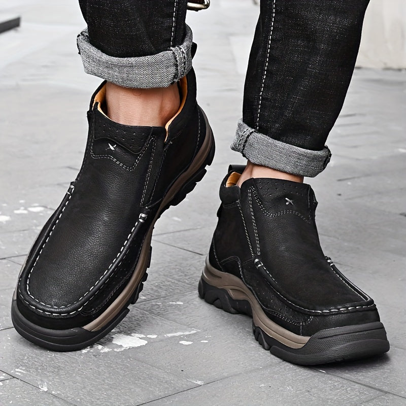 Comfy Vintage High Top Loafer Shoes