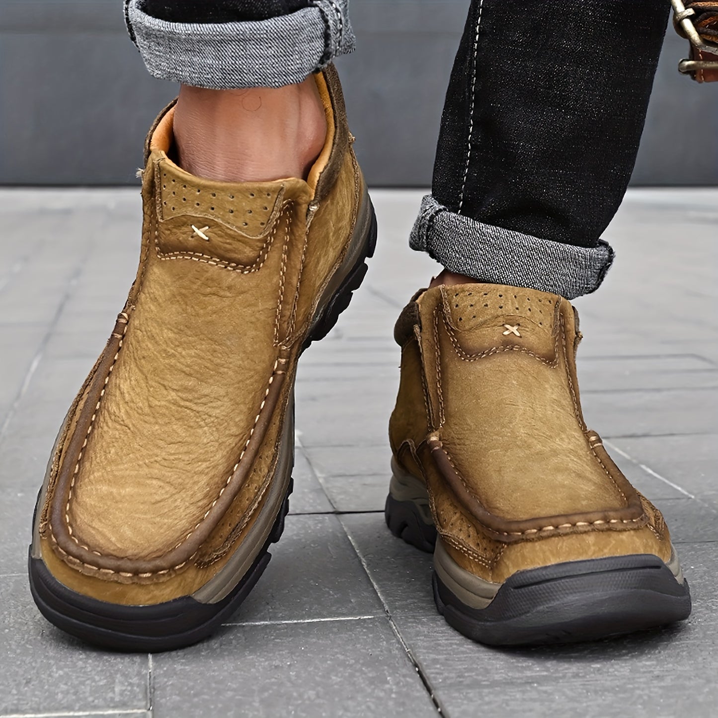 Comfy Vintage High Top Loafer Shoes