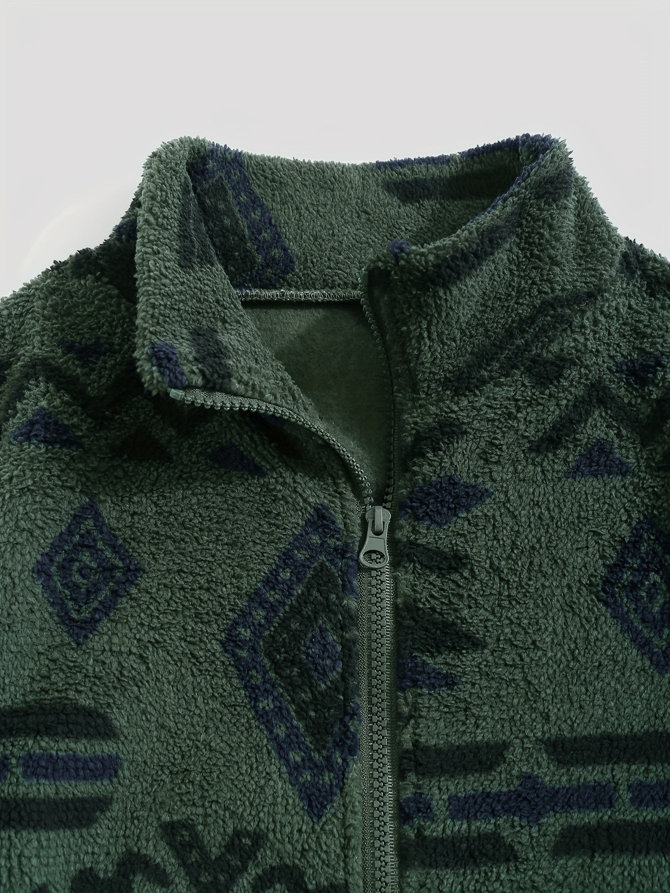 Cozy Fuzzy Aztec Jacket -