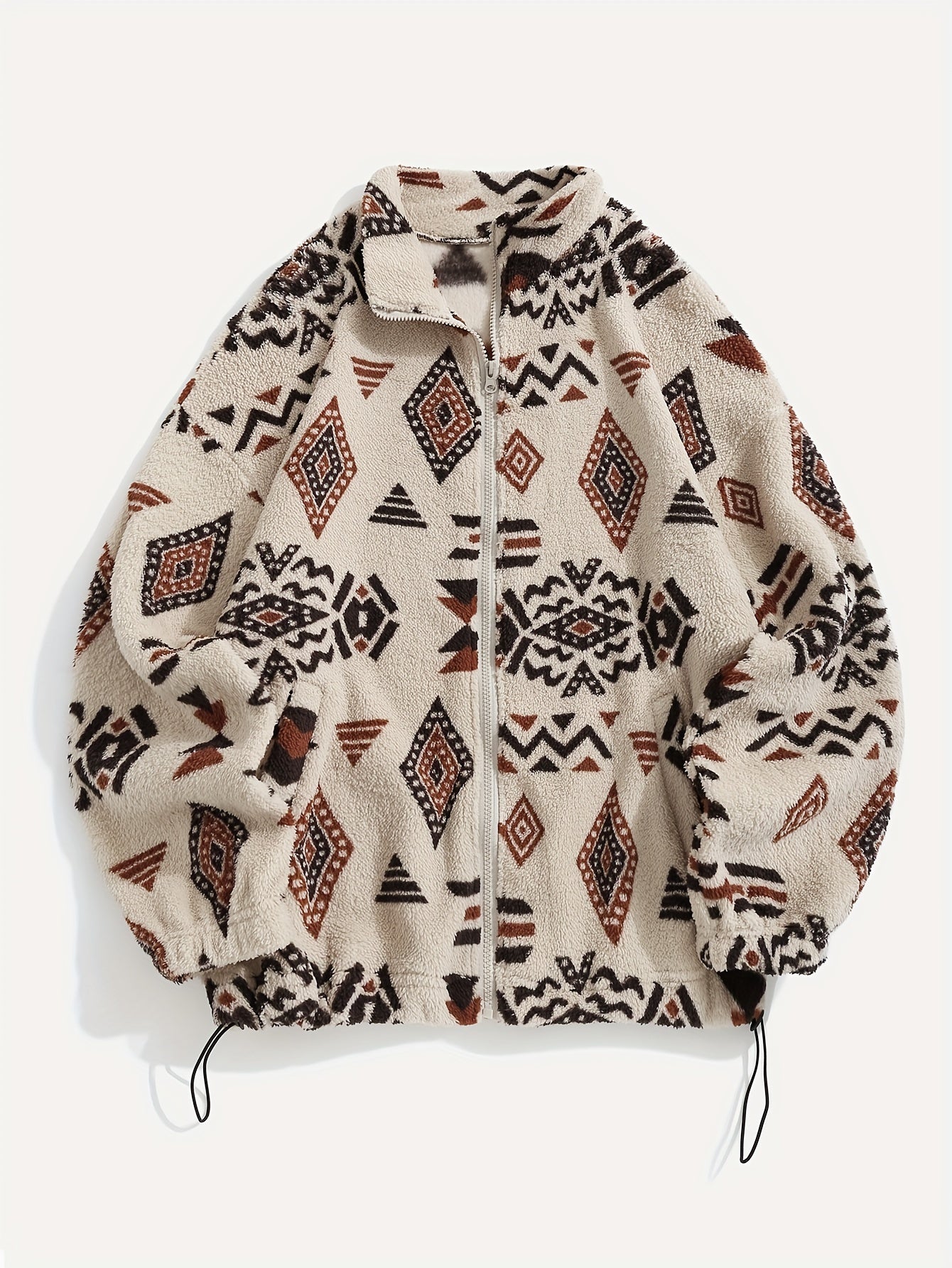 Cozy Fuzzy Aztec Jacket -