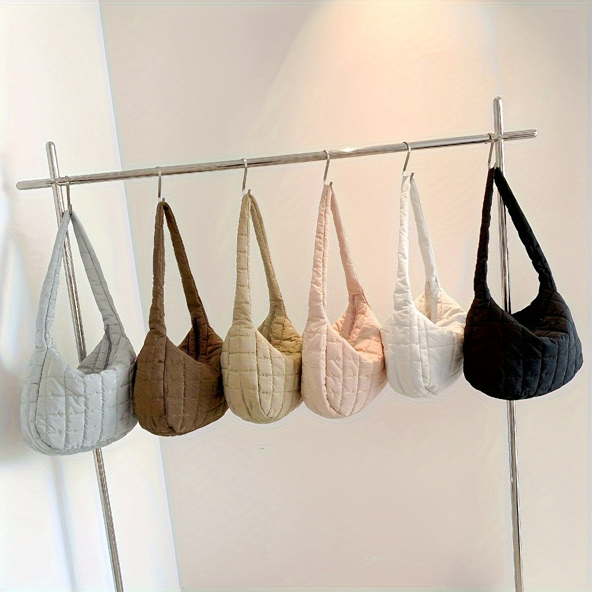 Minimalist Quilted Tote Bag