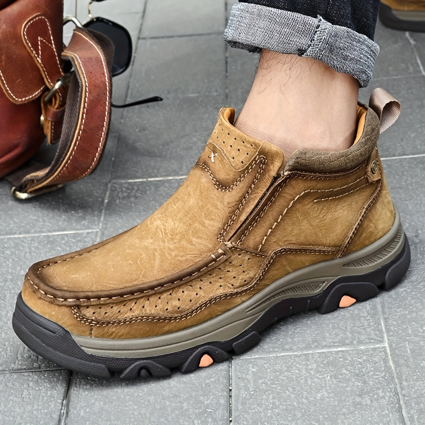 Comfy Vintage High Top Loafer Shoes