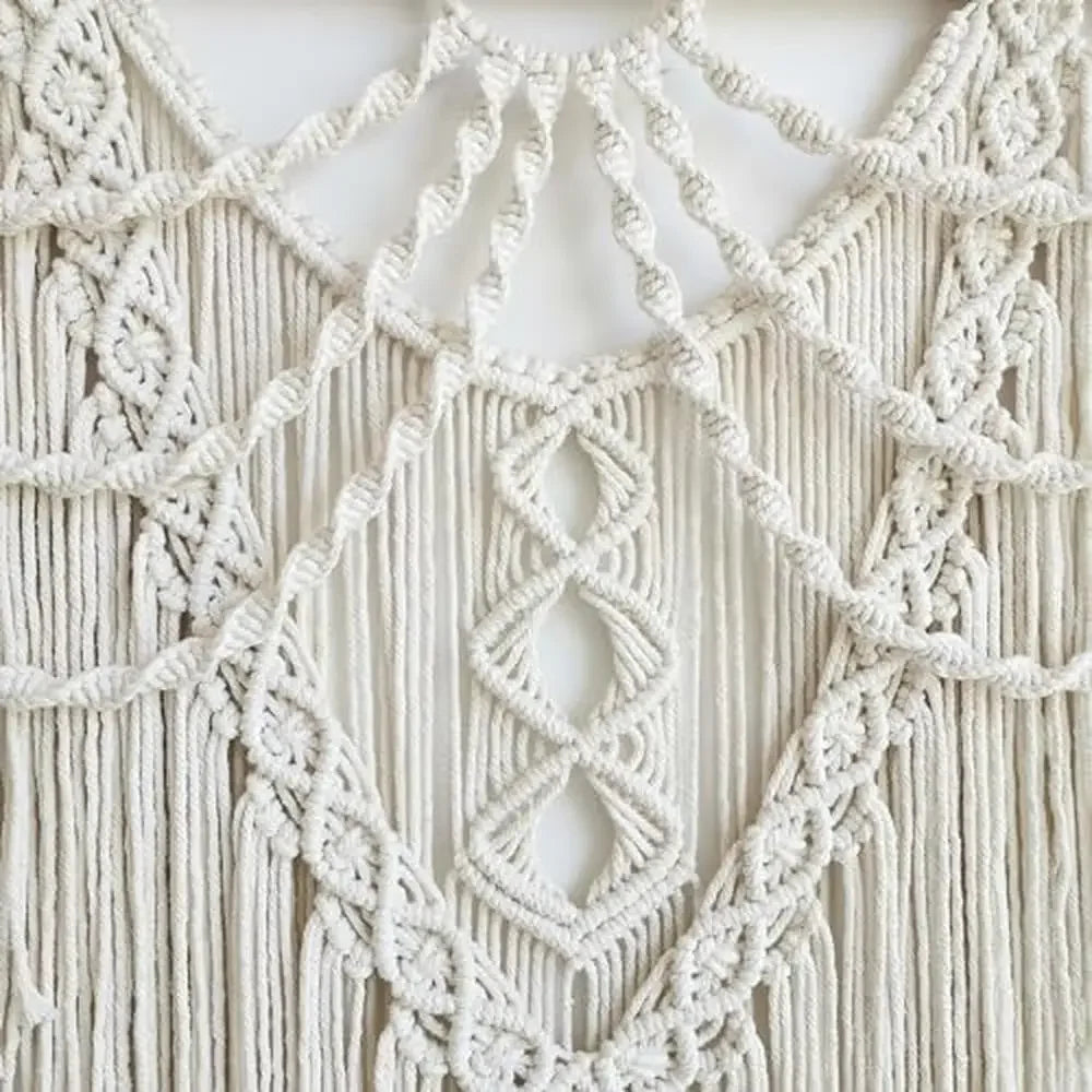 Boho Macrame Hanging Wall Art