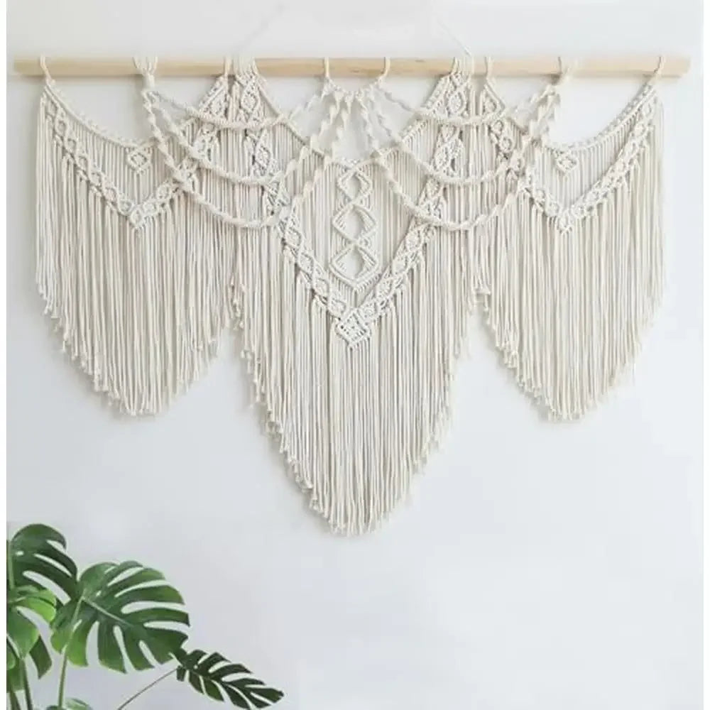 Boho Macrame Hanging Wall Art