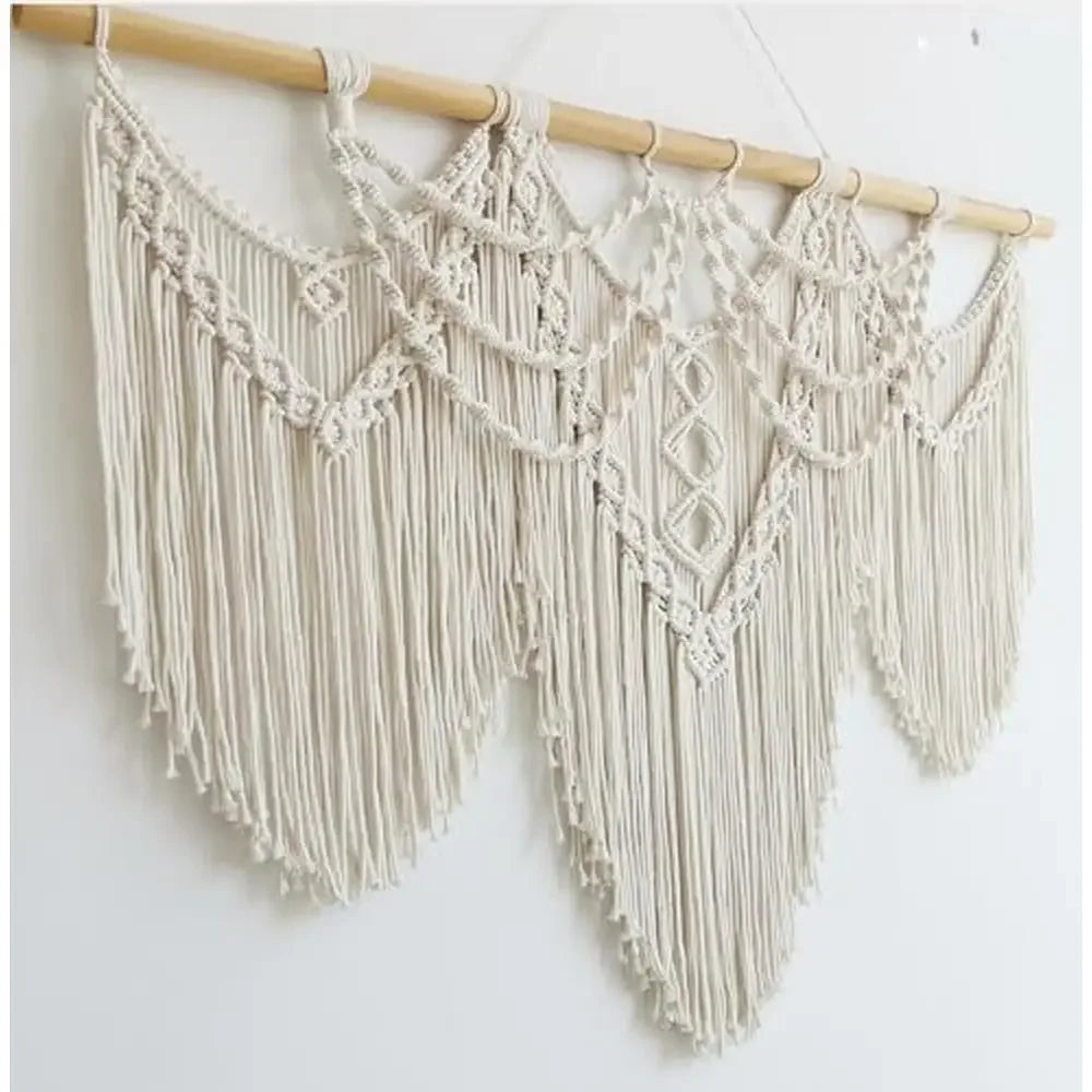 Boho Macrame Hanging Wall Art