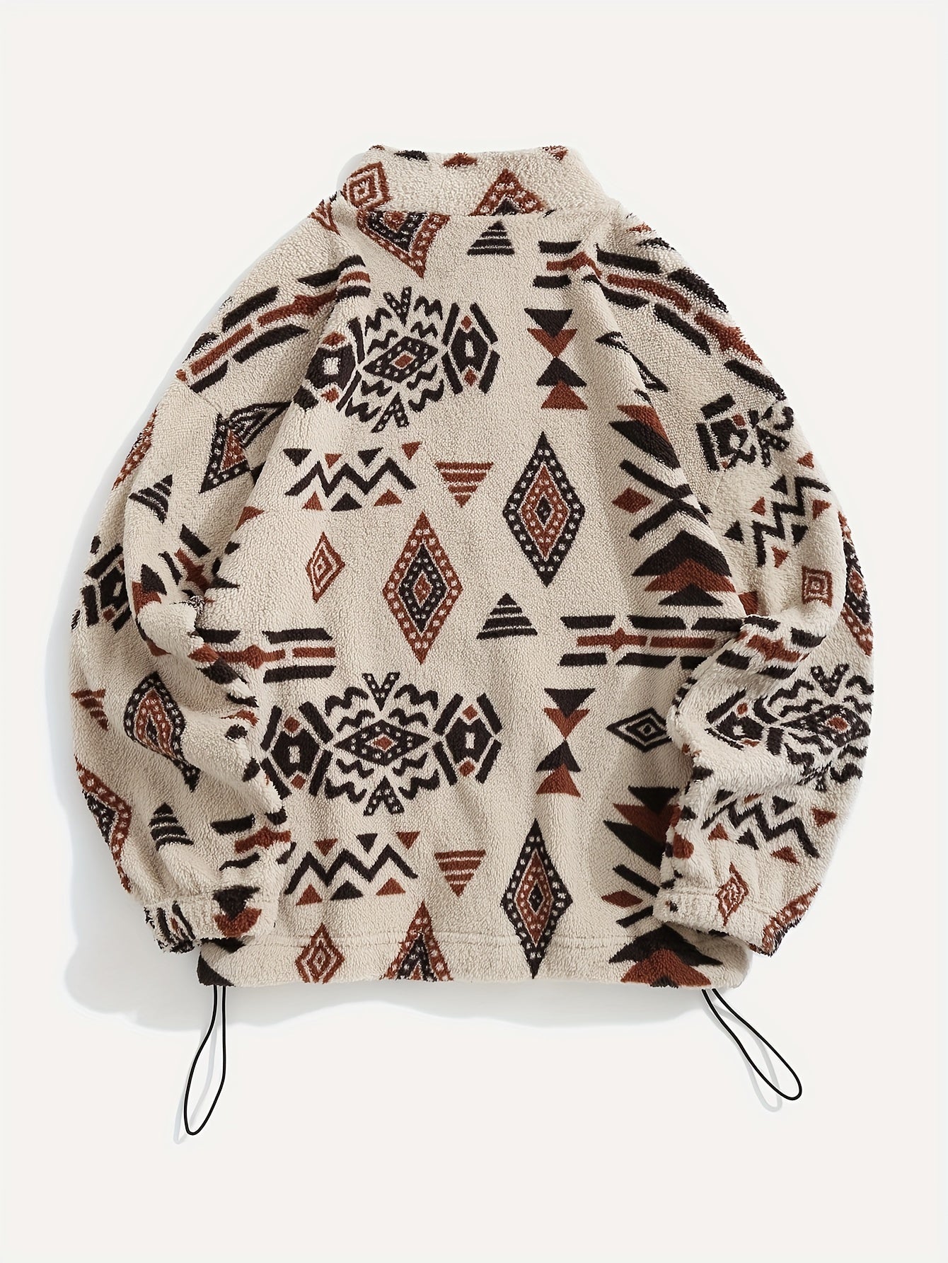 Cozy Fuzzy Aztec Jacket -