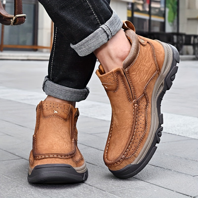 Comfy Vintage High Top Loafer Shoes