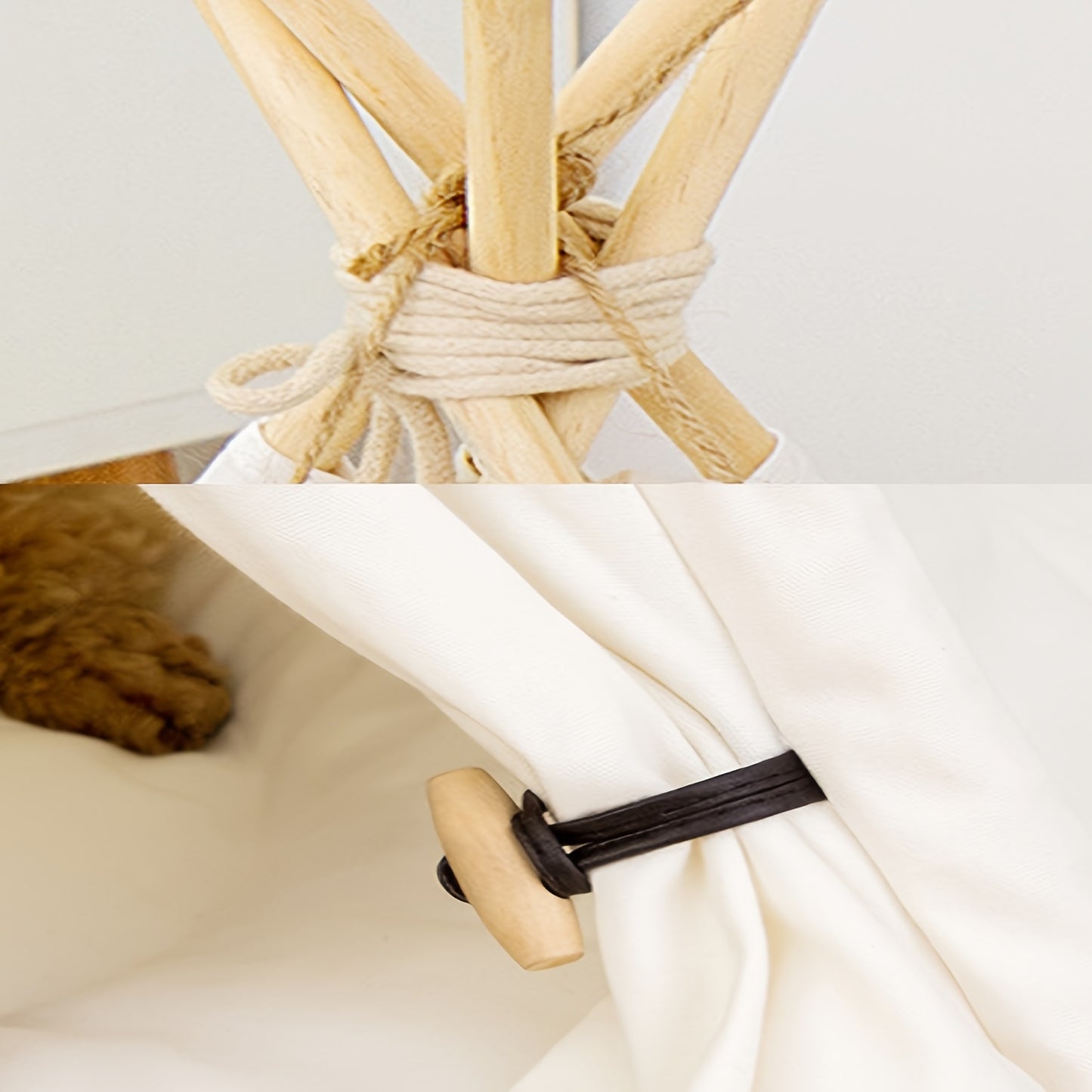 Dog Teepee With Thick Pad