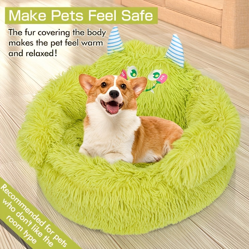 Monster-Shaped Pet Bed