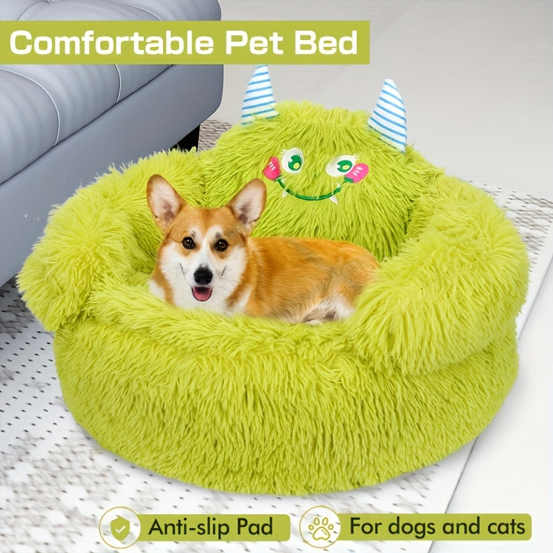 Monster-Shaped Pet Bed