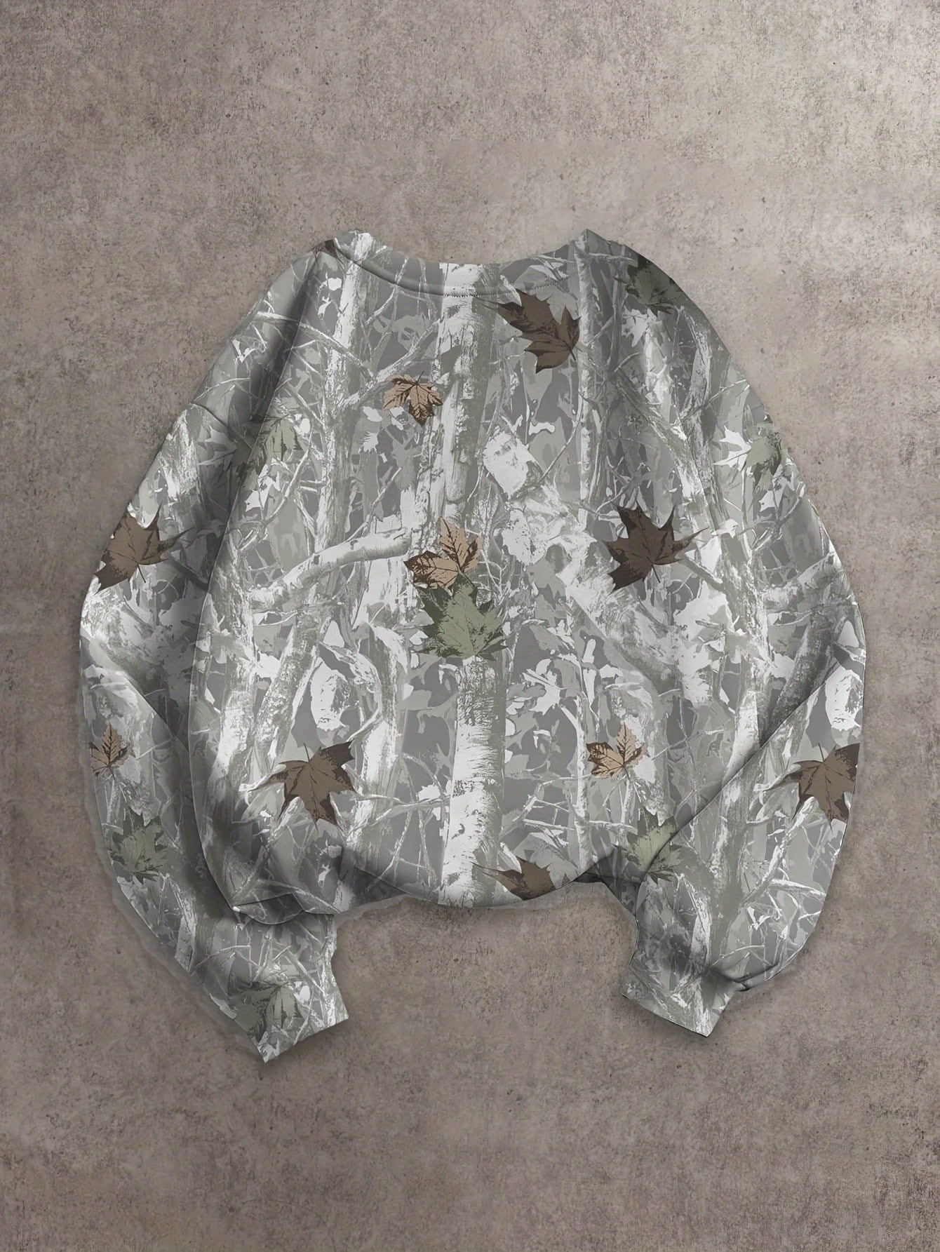 Women's Camo & Tree Branch Graphic Sweatshirt