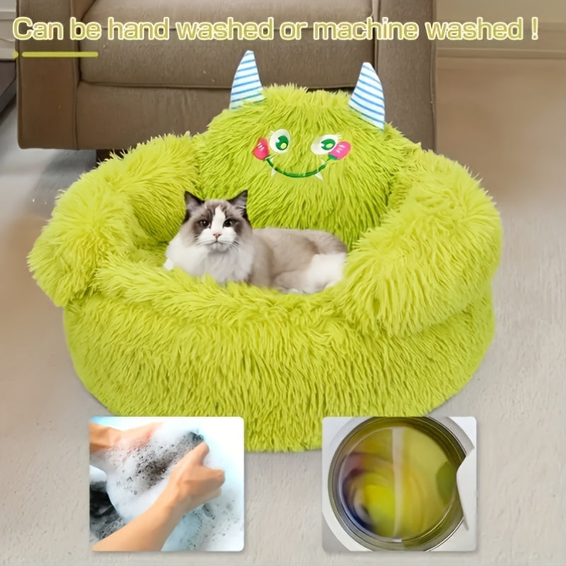 Monster-Shaped Pet Bed