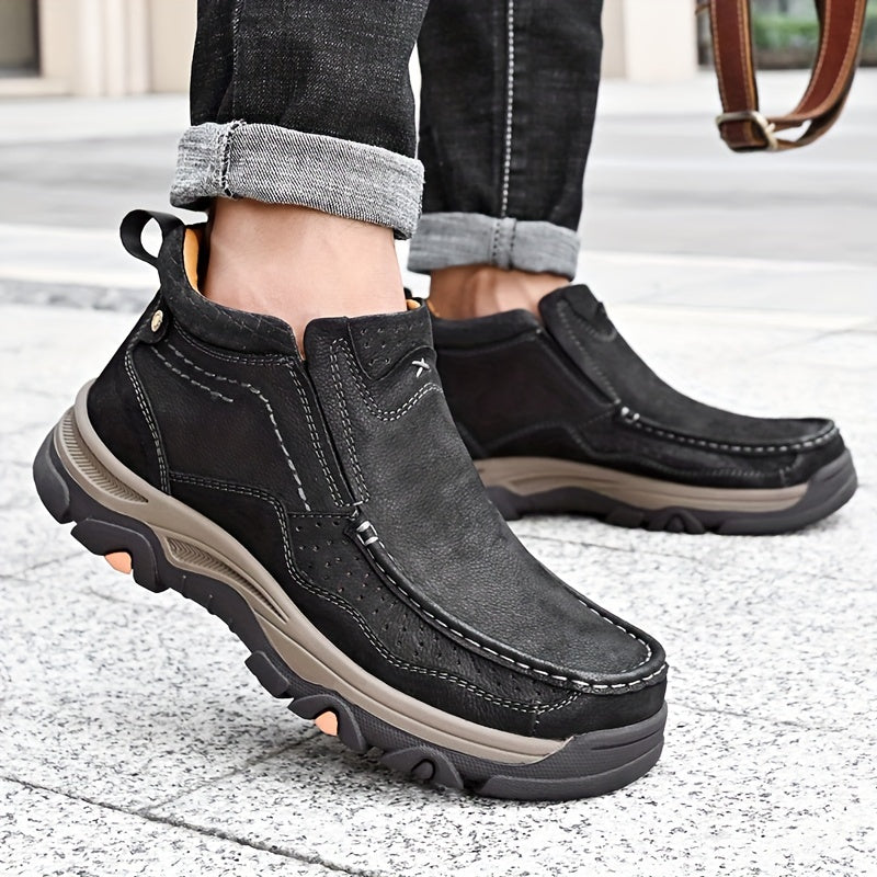 Comfy Vintage High Top Loafer Shoes