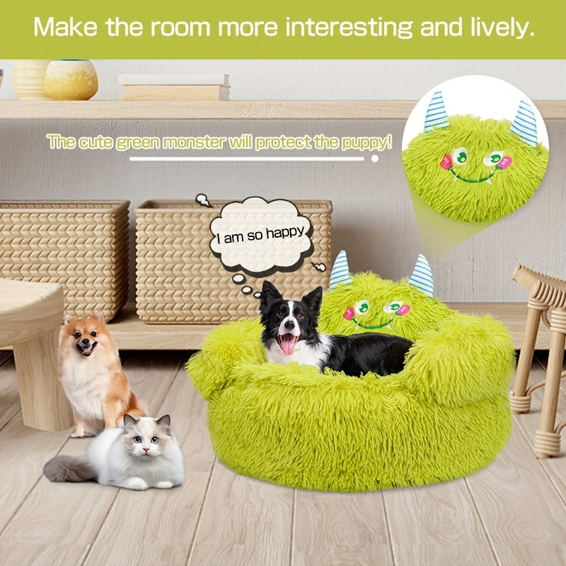 Monster-Shaped Pet Bed