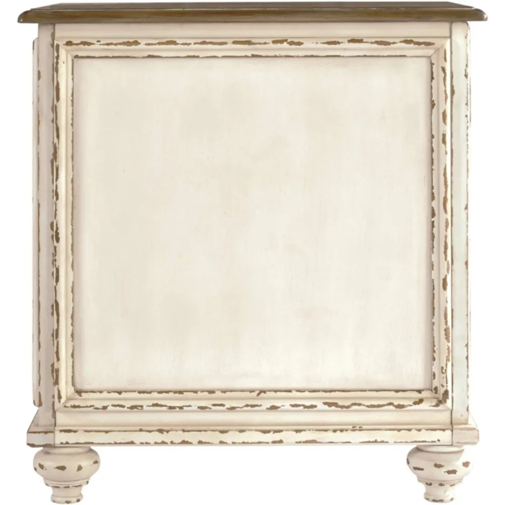Realyn Farmhouse Chair Side End Table
