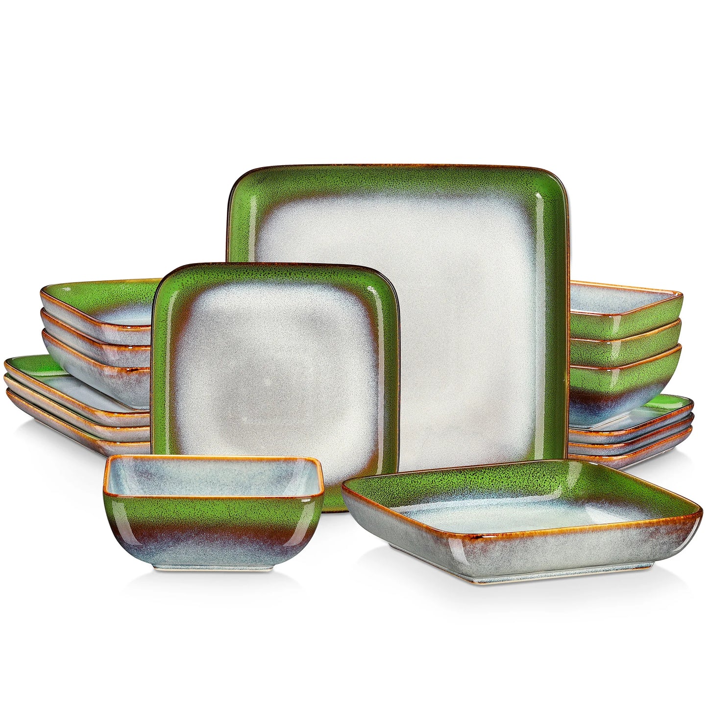 Ceramic 16 Piece Kitchen Dinnerware