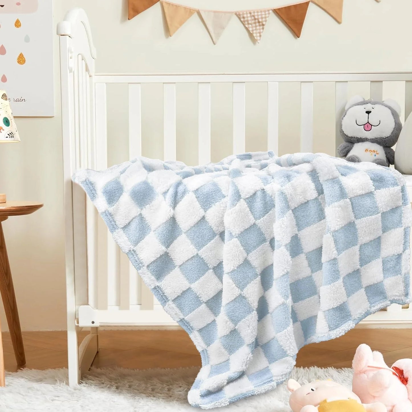 Checkered Baby Blanket