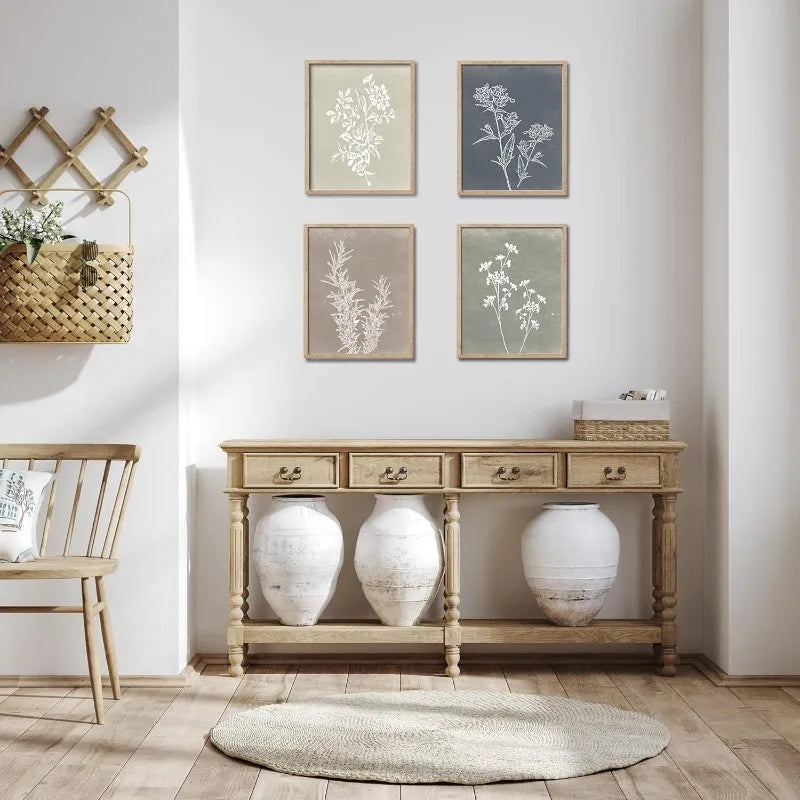 Boho Wall Art Set of 4