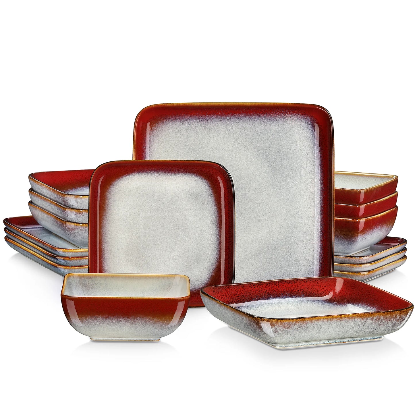 Ceramic 16 Piece Kitchen Dinnerware