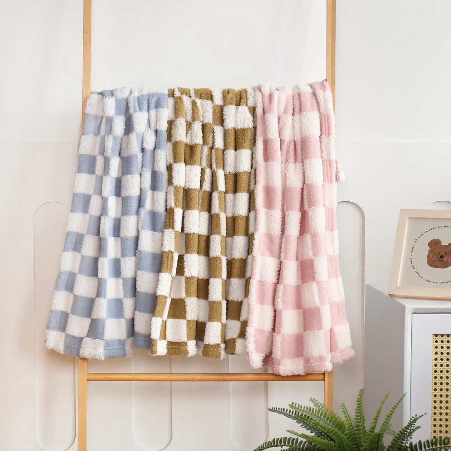 Checkered Baby Blanket