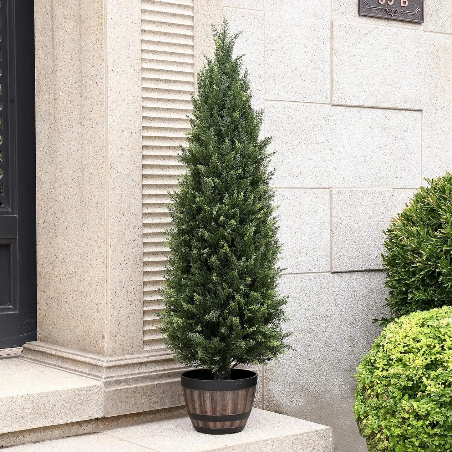 Artificial Cedar Outdoor Christmas tree