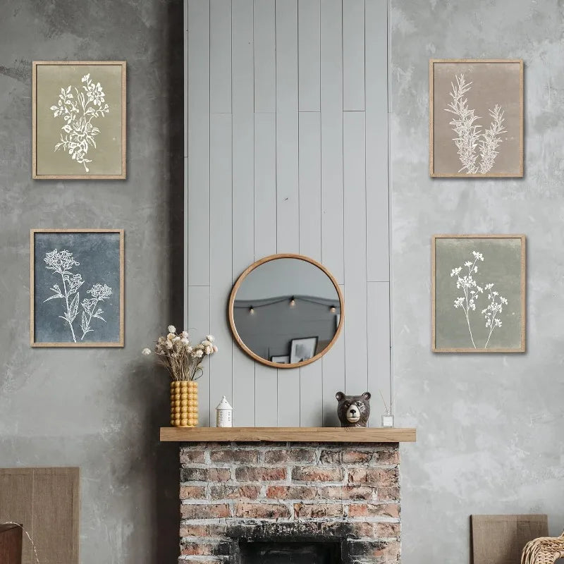 Boho Wall Art Set of 4