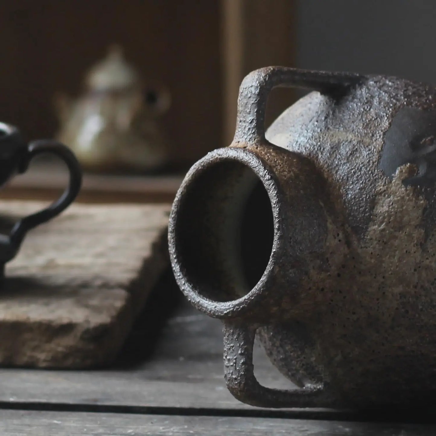 Rustic Ceramic Flower Vase