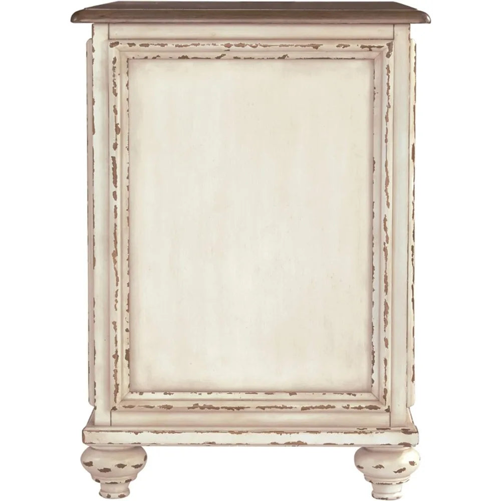 Realyn Farmhouse Chair Side End Table